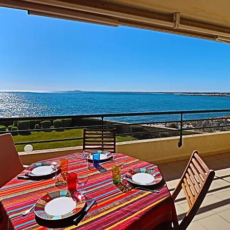 Confortable 35m² Avec Terrasse Et Wifi A Sete, 2 Etoiles - Fr-1-472a-163 דירה *